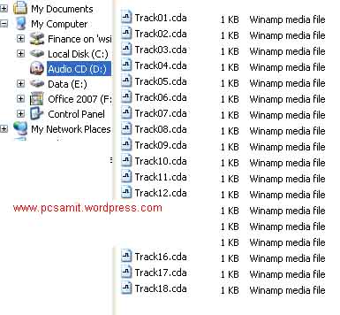 how to open .cda audio files
